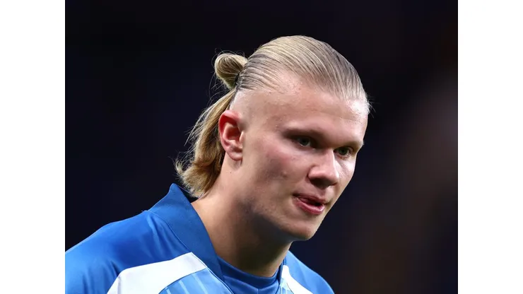 Haaland está na segunda temporada pelo City. Foto: Clive Rose/Getty Images