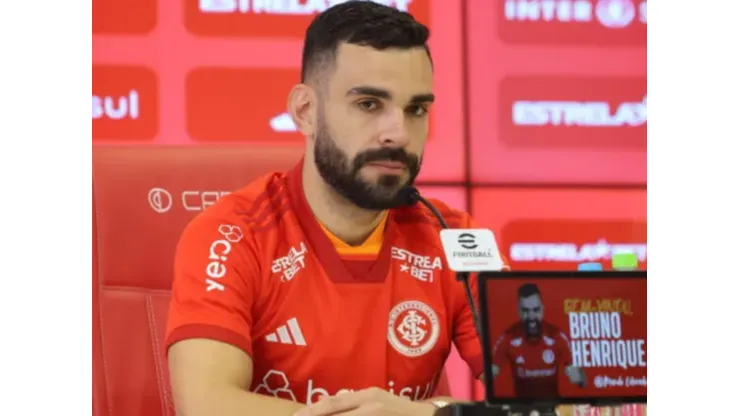 Foto: Ricardo Duarte/S.C.Internacional - Bruno Henrique, volante do Internacional
