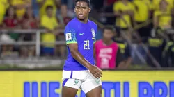 Endrick estrou pela Seleção no duelo contra a Colômbia. Staff Images / CBF