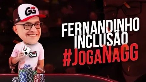 Fernandinho Inclusão é parceiro da GGPoker