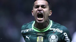 Dudu, comemora gol feito pelo Palmeiras - Foto: Marcello Zambrana/AGIF