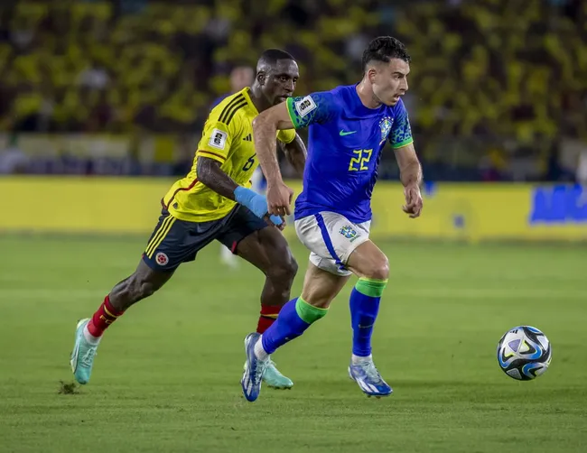 Eliminatórias 2026 – Colômbia vs Brasil. Staff Images / CBF