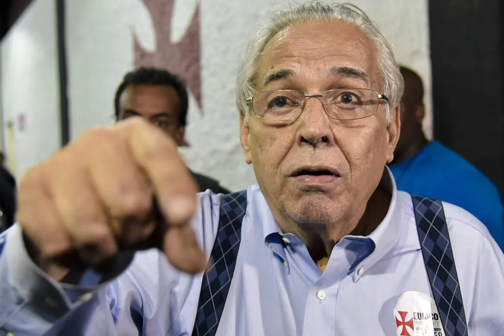 Eurico Miranda acolheu Edmundo em momento complicado e difícil na vida pessoal do ídolo – Foto: Thiago Ribeiro/AGIF