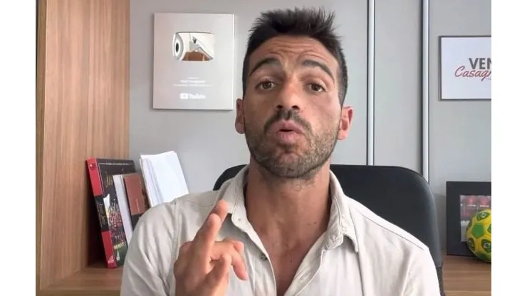 Venê Casagrande cobre o Flamengo - Youtube/Venê Casagrande