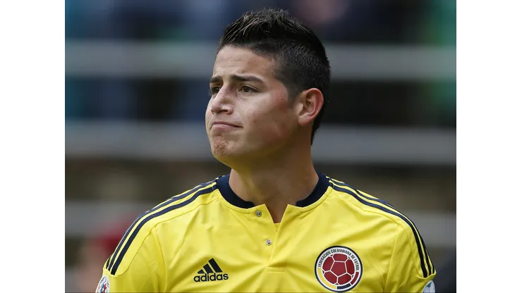 James Rodriguez, meia do São Paulo, em ação pela Colômbia - Foto: David Cortes Serey/Agenciauno/AGIF