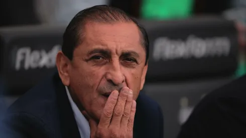 Ramón Díaz técnico do Vasco durante partida pelo Brasileiro