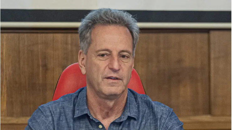 Landim, presidente do Flamengo Foto: Paula Reis / Flamengo