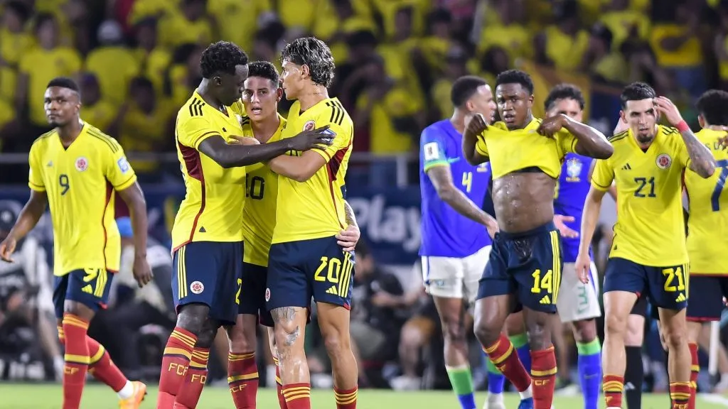 Seleção Brasileira e Colombiana