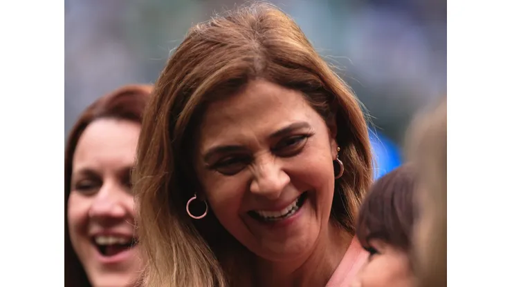 Leila Pereira, presidente do Palmeiras - Foto: Ettore Chiereguini/AGIF
