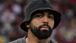 Gabigol, atacante e ídolo do Flamengo, fotografado em partida da Copa do Brasil - Foto: Thiago Ribeiro/AGIF