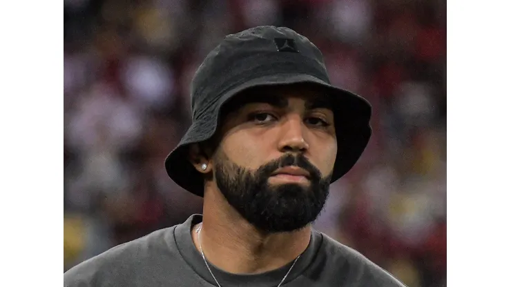 Gabigol, atacante e ídolo do Flamengo, fotografado em partida da Copa do Brasil - Foto: Thiago Ribeiro/AGIF