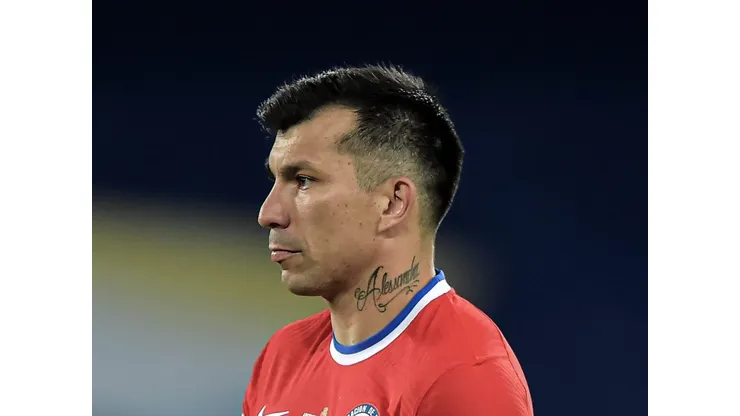 Medel, jogador do Vasco, jogando pelo Chile - Foto: Thiago Ribeiro/AGIF
