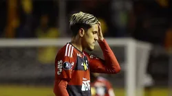 Pedro jogador do Flamengo em partida pela Libertadores