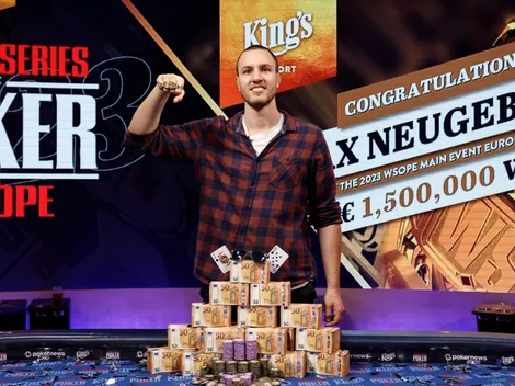 Austríaco, que já foi jogador de basquete, vence o ‘Main Event’ da WSOP Europa