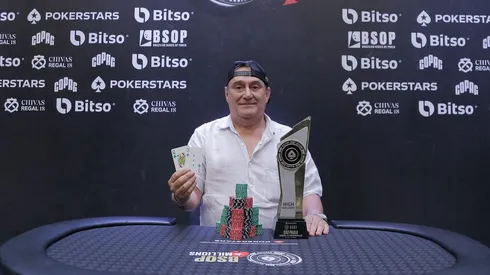 Gustavo Santucci venceu torneio no BSOP Millions
