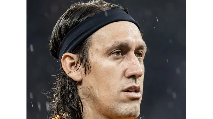 Cassio jogador do Corinthians durante partida contra o Santos no estadio Arena Corinthians pelo campeonato Brasileiro A 2023. Foto: Abner Dourado/AGIF