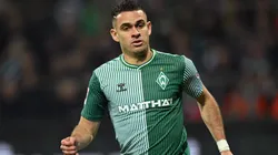 Rafael Borré volta a ser o centro das atenções no mercado do Palmeiras - Foto: Stuart Franklin/Getty Images
