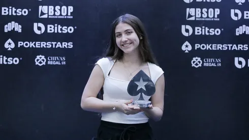 Sofia Espanha levou uma espada de prata no BSOP Millions