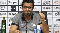 Ex-técnico do Botafogo, Alberto Valentim concede entrevista - Foto: Vitor Silva/BFR