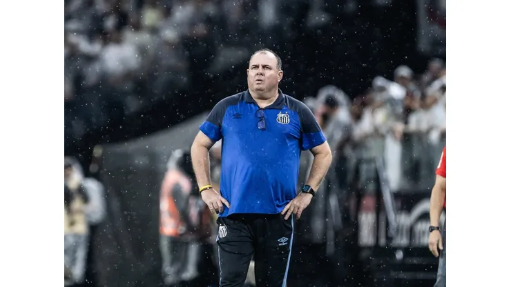 Marcelo Fernandes pode ter reforços no Santos contra o Botafogo - Foto: Abner Dourado/AGIF