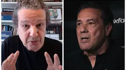 O jornalista Juca Kfouri abriu bastidores apimentados de Luxa no Timão - Foto Luxemburgo: Ettore Chiereguini/AGIF - Foto Juca: Reprodução