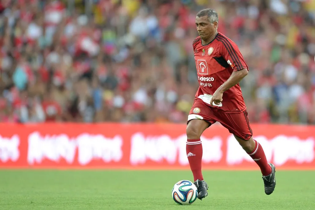 Romario. Jogo das Estrelas 2013 no Maracana. 28 de dezembro de 2013, Rio de Janeiro, Rio de Janeiro, Brasil. Foto: Pedro Martins/AGIF