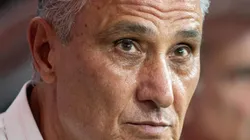 Tite no comando do Fla. Foto: Fernando Moreno/AGIF