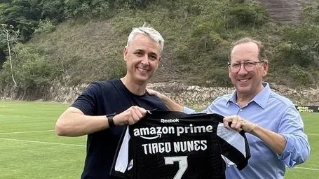 Tiago Nunes, técnico do Botafogo - Foto: Twitter oficial do Botafogo
