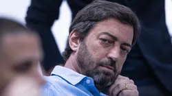 Duilio Monteiro Alves presidente do Corinthians no CT Joaquim Grava, zona leste da cidade de São Paulo