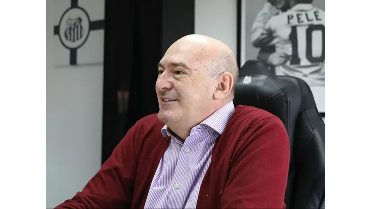 Rueda assumiu no início de 2021. Foto: Pedro Ernesto Guerra Azevedo/Santos FC