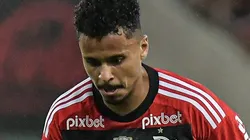 RJ - RIO DE JANEIRO - 13/08/2023 - BRASILEIRO A 2023, FLAMENGO X SAO PAULO - Allan, volante do Flamengo, pode ganhar sombra em 2024 - Foto: Thiago Ribeiro/AGIF