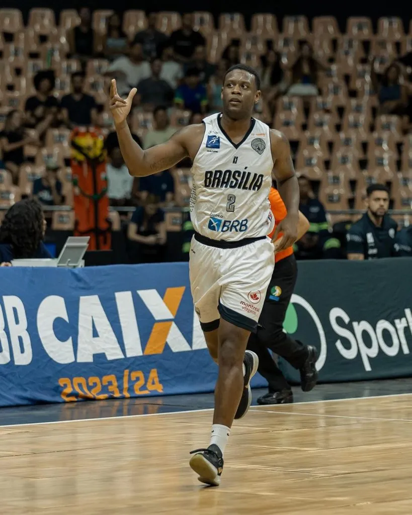 Thomas Cooper, um dos destaques de começo de temporada do NBB. Reprodução/Instagram oficial de Brasília Basquete