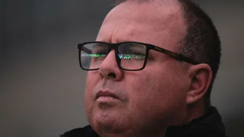 Marcelo Fernandes técnico do Santos durante partida válida pelo Brasileiro. Foto: Marcello Zambrana/AGIF