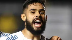 Felipe Jonatan, jopgador do Santos. Guilherme Calvo-Pool/Getty Images