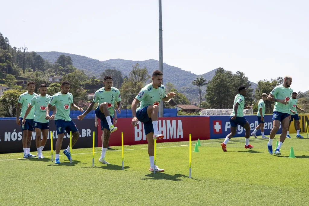 Seleção Brasileira em treino preparatório - Fotos: Joilson Marconne/CBF/ Flickr CBF Oficial