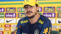 Fernando Diniz, em coletiva de imprensa da Seleção Brasileira - Fotos: Joilson Marconne/CBF/ Flickr CBF Oficial