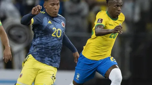 Brasil x Colômbia pelas Eliminatórias da Copa do Mundo. Lucas Figueiredo/CBF