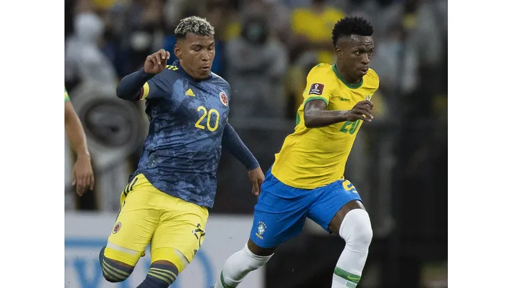 Brasil x Colômbia pelas Eliminatórias da Copa do Mundo. Lucas Figueiredo/CBF