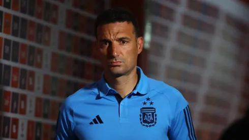 Scaloni elogiou Bielsa. Leonardo Fernandez/Getty Images