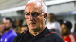 Dorival Junior tecnico do Sao Paulo durante partida contra o Bragantino no estadio Vila Belmiro pelo campeonato Brasileiro A 2023. Foto: Fernanda Luz/AGIF