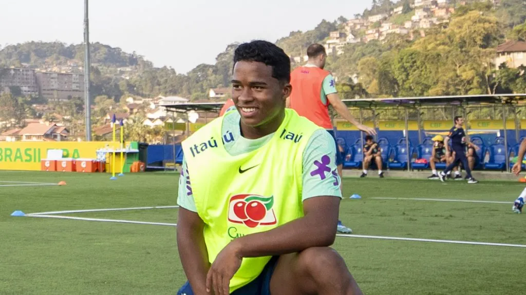 Endrick em Teresópolis (RJ) Foto: Joilson Marconne / CBF