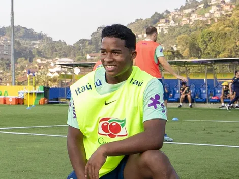 Endrick é flagrado com Fernando Diniz e torcida do Palmeiras questiona Abel Ferreira