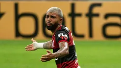 Gabigol jogador do Flamengo em partida pelo Brasileiro