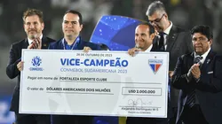 Conmebol paga o Fortaleza pelo vice na Sul-Americana. Marcelo Endelli/Getty Images