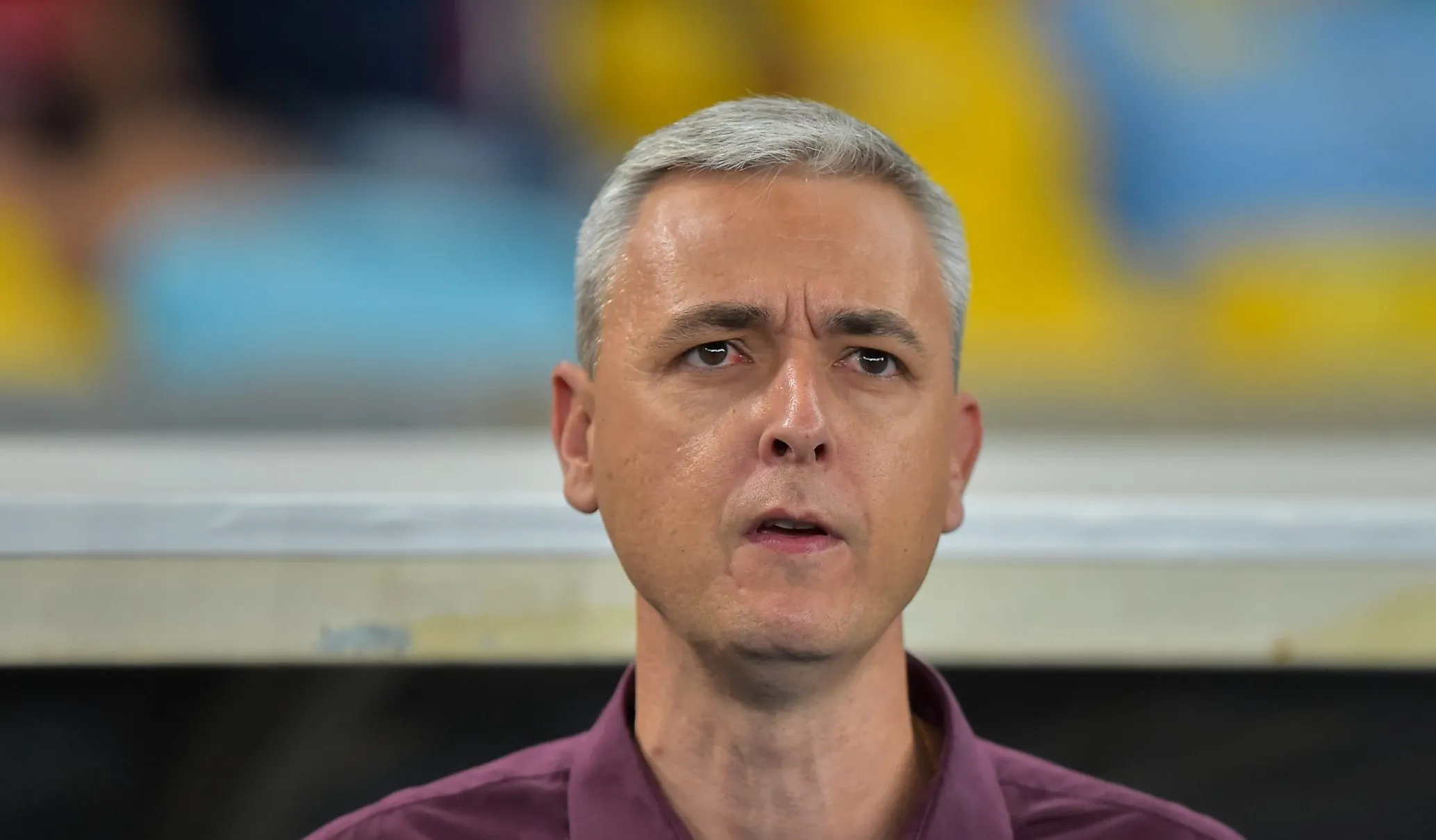 Tiago Nunes quando estava no comando técnico do Athletico-PR em 2019. Foto: Thiago Ribeiro/AGIF