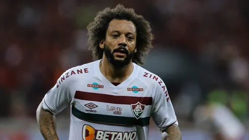 Marcelo jogador do Fluminense em partida pela Libertadores