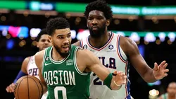 Tatum e Embiid: dois candidatos ao prêmio MVP
