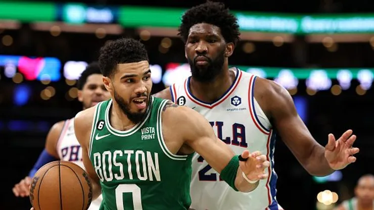 Tatum e Embiid: dois candidatos ao prêmio MVP