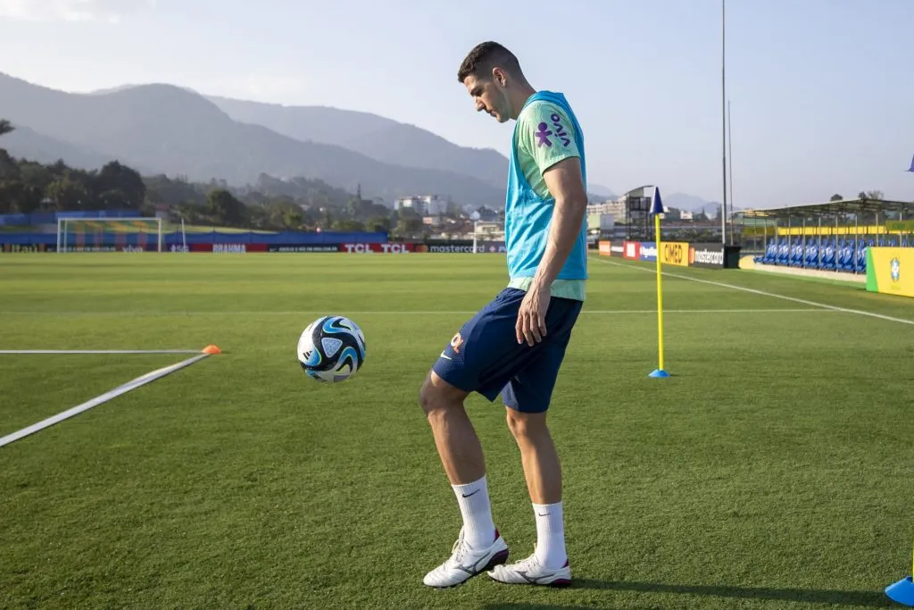 Fotos: Joilson Marconne / CBF – Nino começa no banco da Seleção Brasileira
