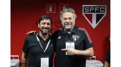 Duilio e Casares, Corinthians e São Paulo - Foto: Rubens Chiri/São Paulo FC
